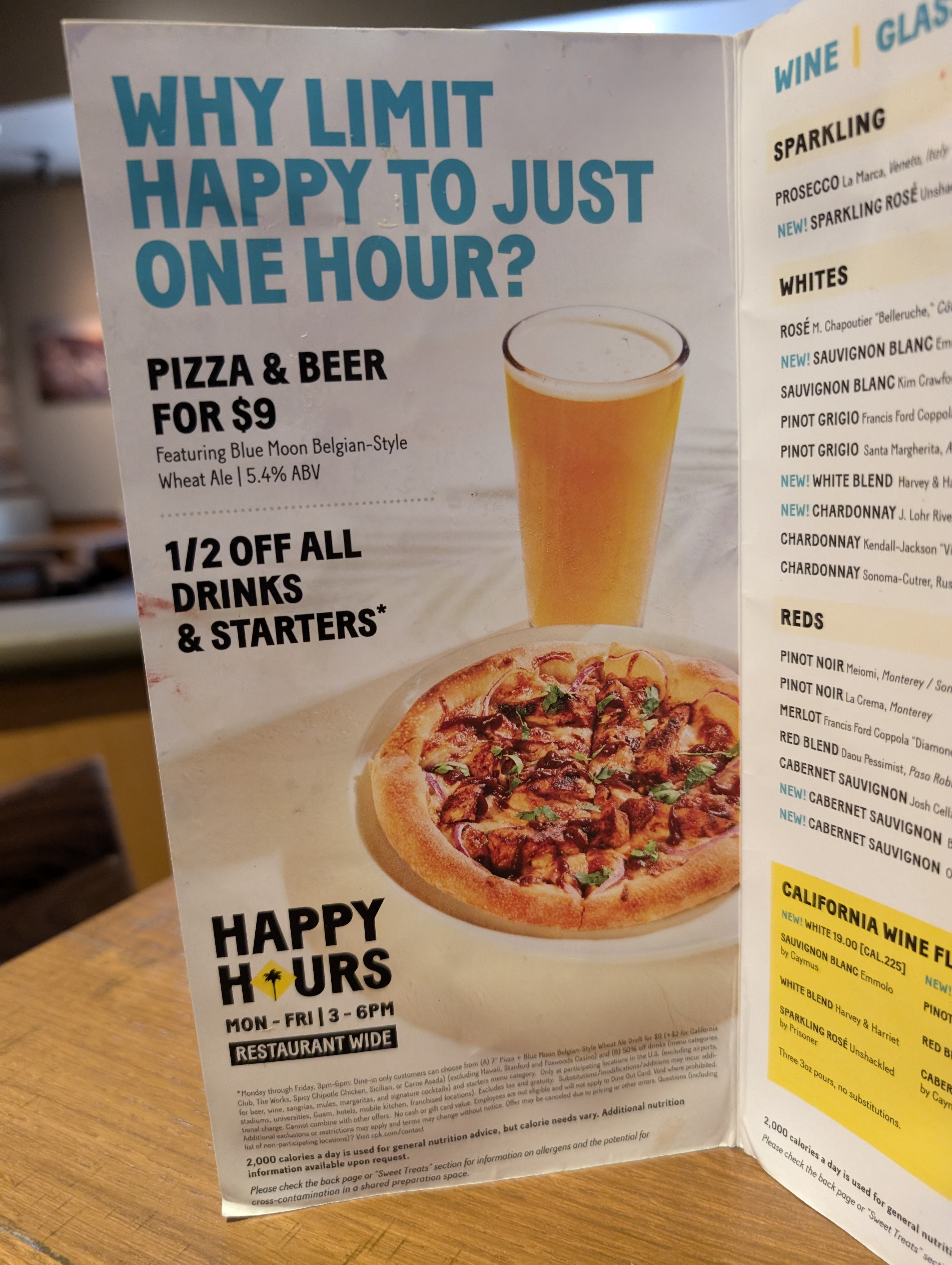California Pizza Kitchen at Irvine Spectrum