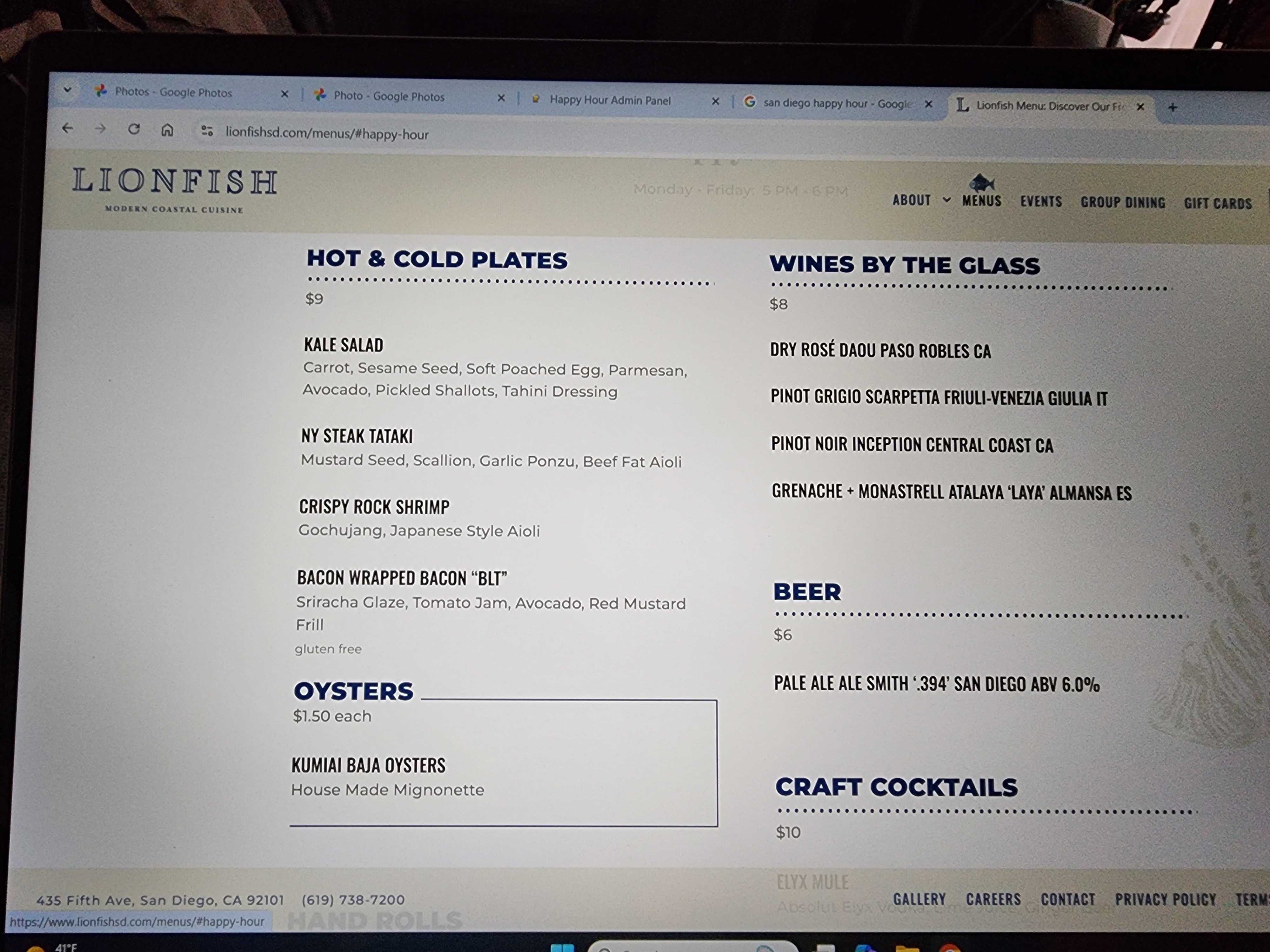 Lionfish Modern Coastal Cuisine – San Diego photo 2
