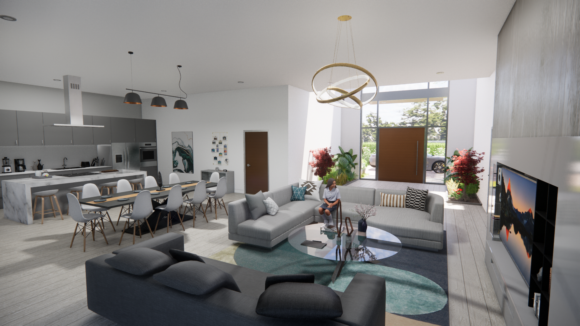 3D Modeling and Interior Visualization