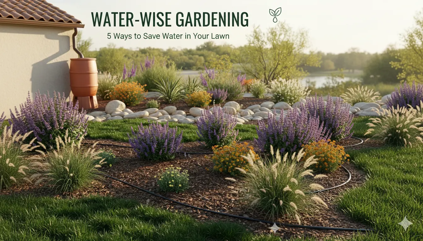 Water-Wise Gardening: 5 Ways to Save Water in Your Lawn