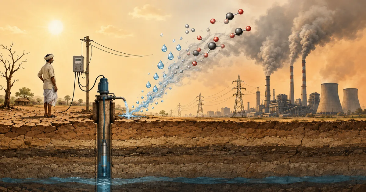 Water Crisis in India 2026: How Saving Water Reduces Your Carbon Footprint