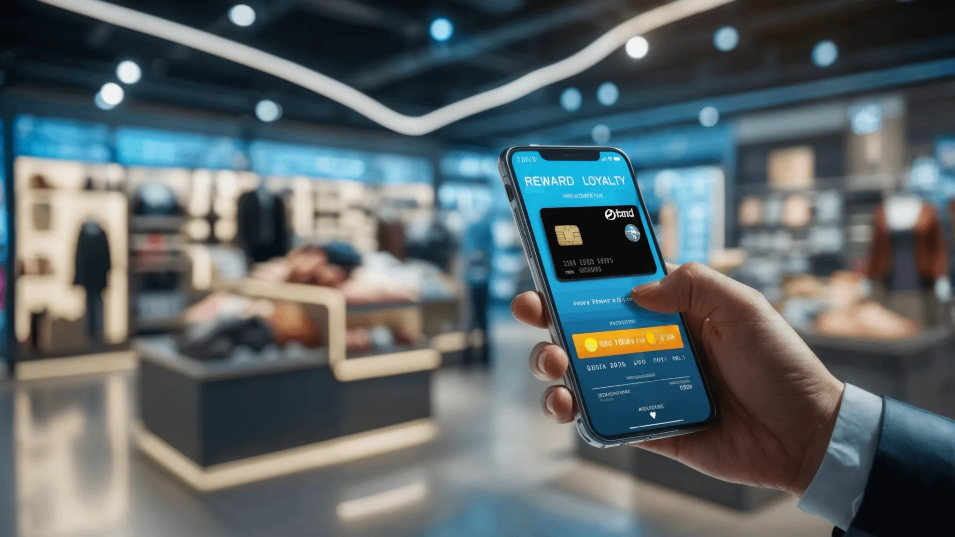 Loyalty program card benefits infographic