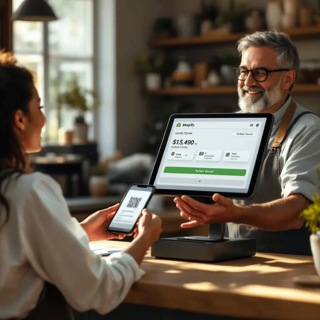 Shopify POS with loyalty integration