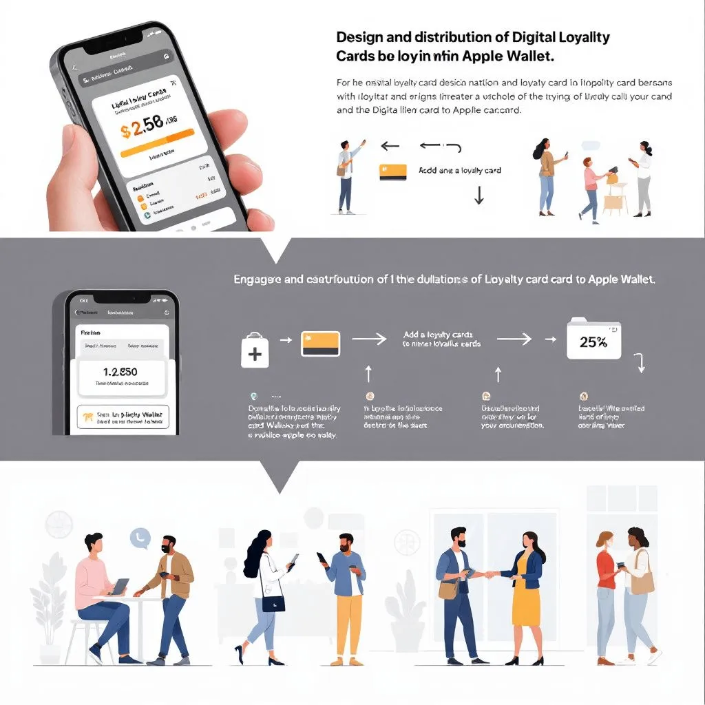 Digital loyalty cards design and distribution strategies