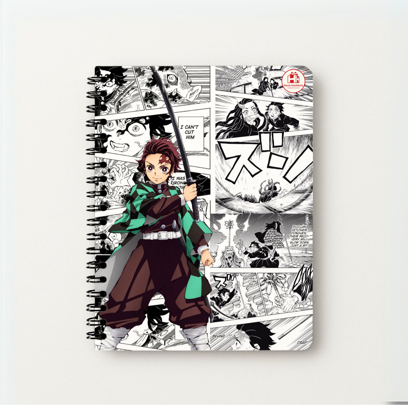 Demon Slayer tanjiro A5 Diary