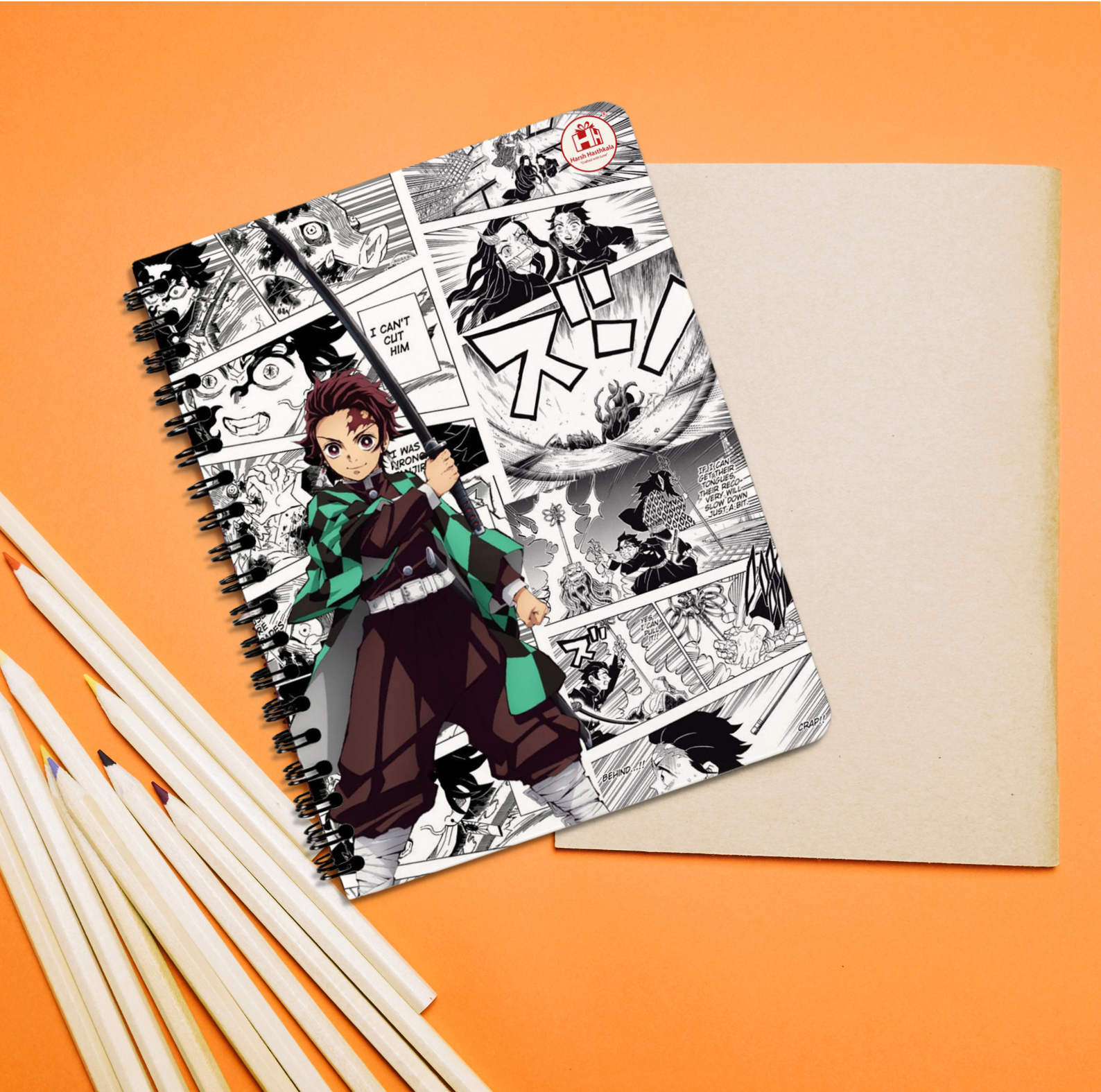 Demon Slayer tanjiro A5 Diary