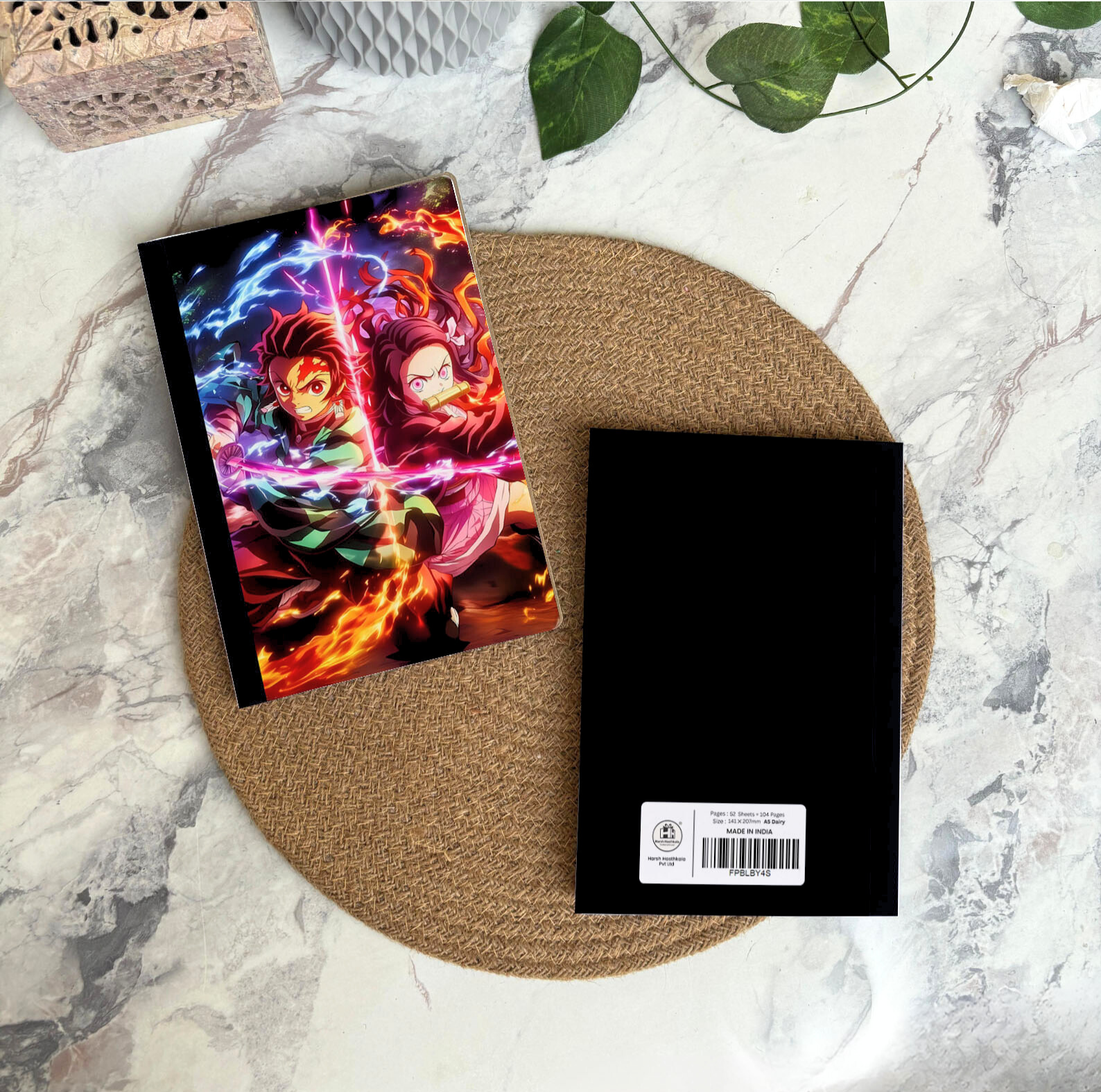 Demon Slayer Silicone Cover A5 Diary