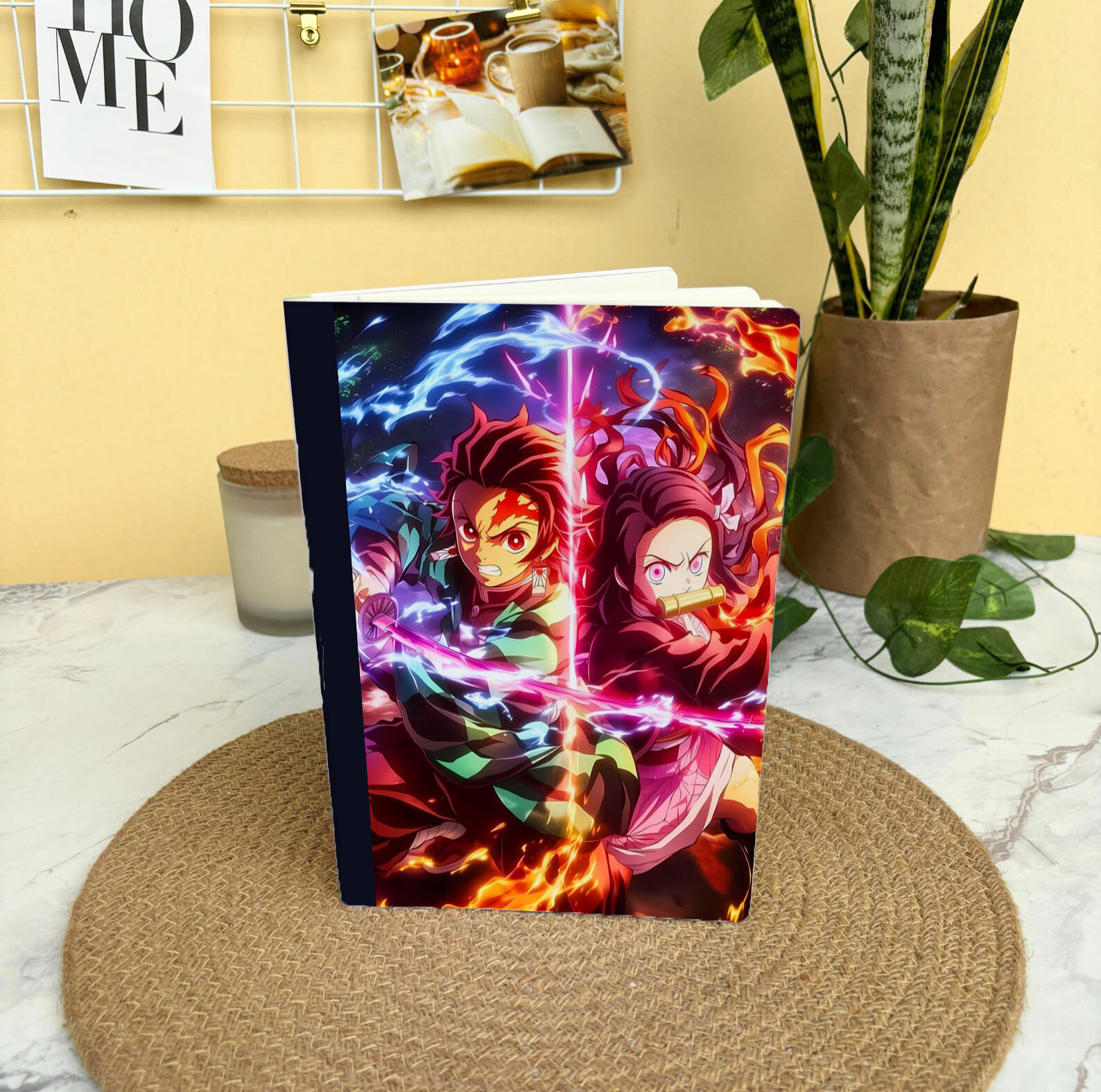Demon Slayer Silicone Cover A5 Diary