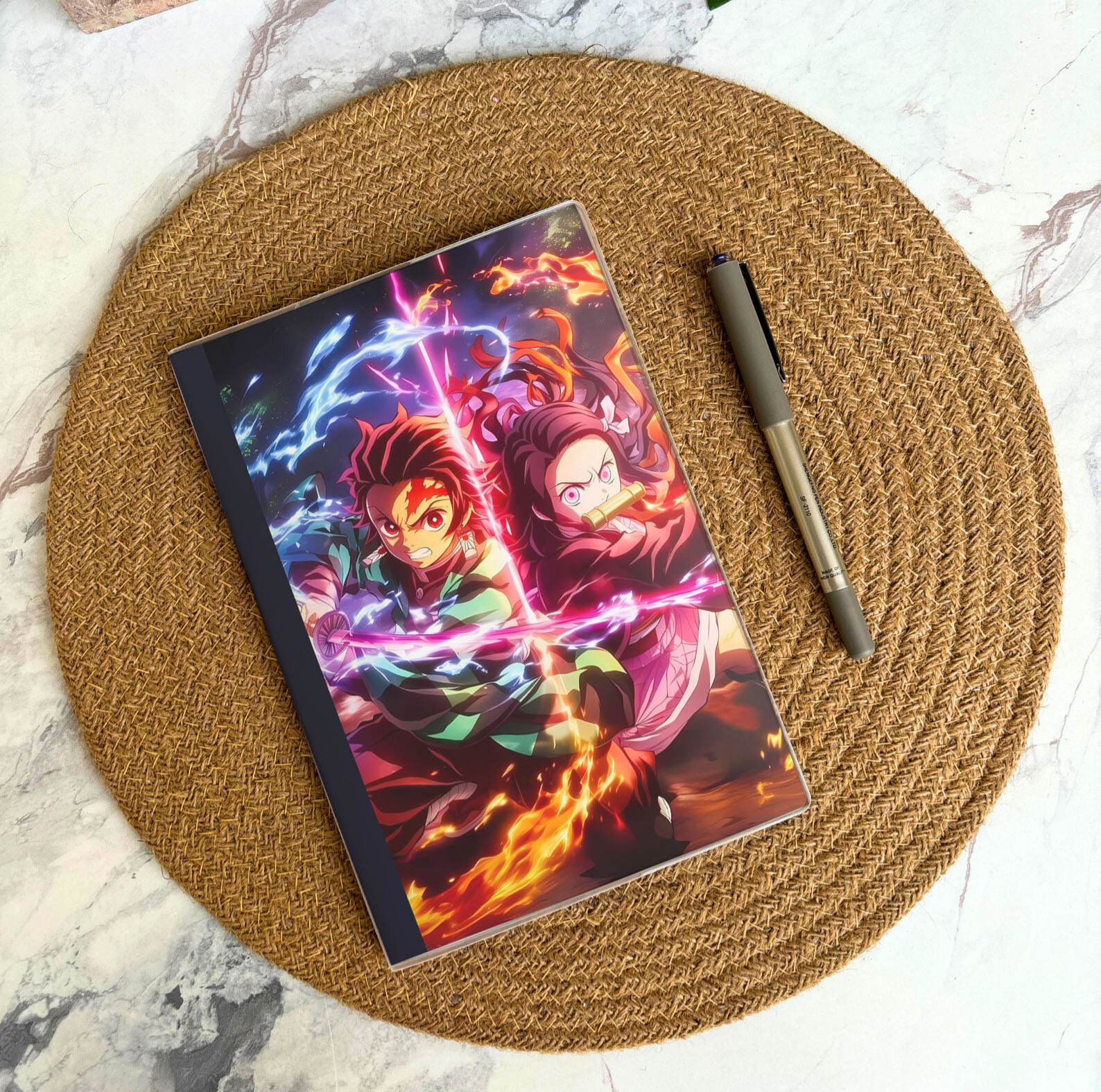 Demon Slayer Silicone Cover A5 Diary