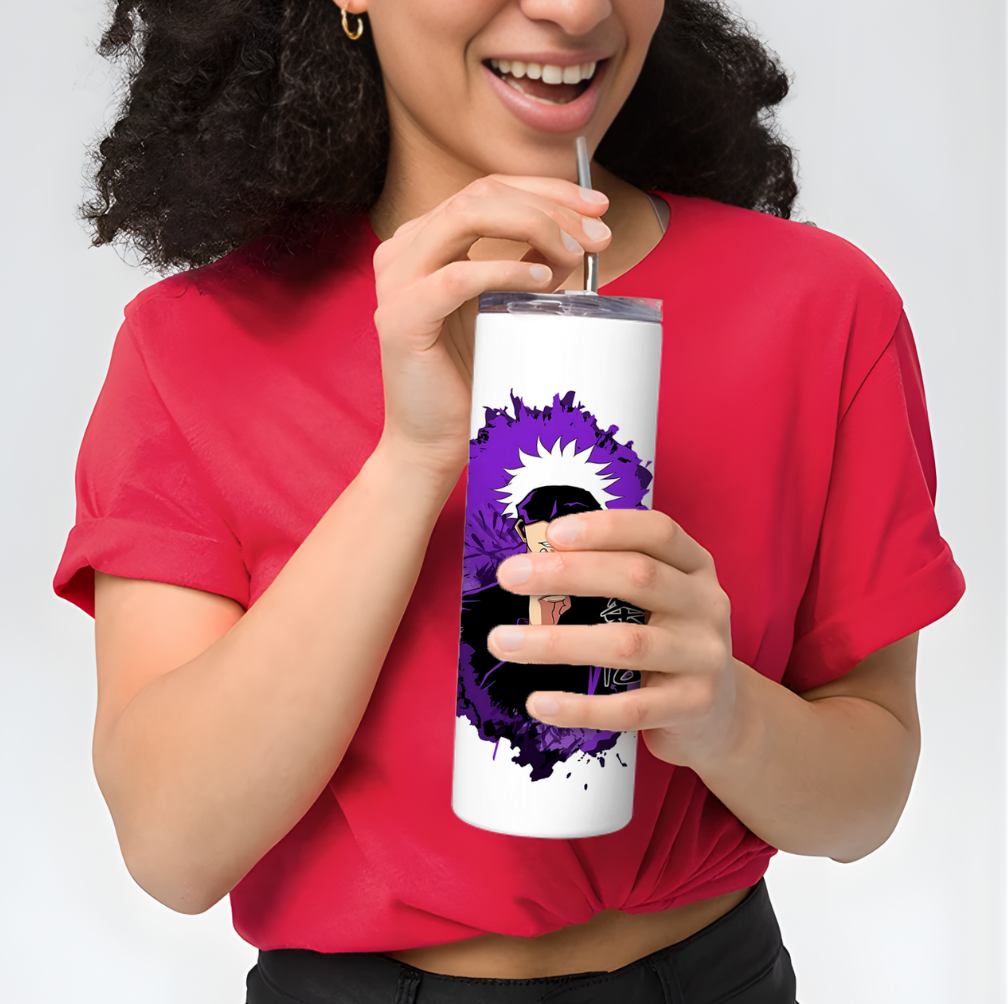 Gojo Satoru Anime Steel Tumbler