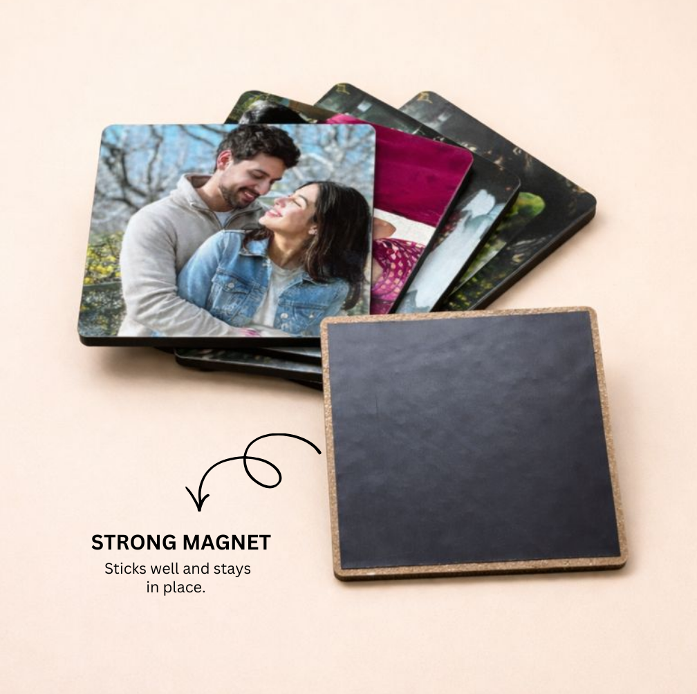 Forever Moments Set Of 7 Perasonalized Fridge Magnet