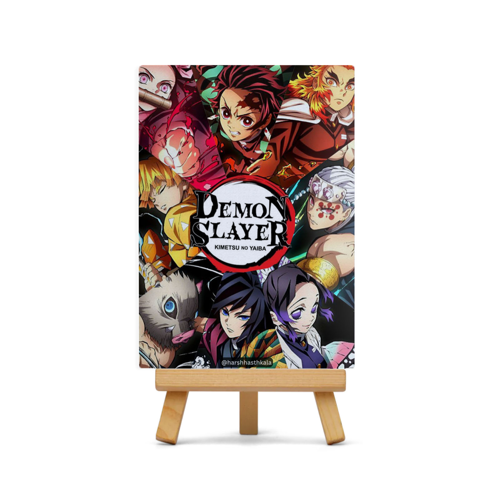 Demon Slayer Anime Desktop Canvas