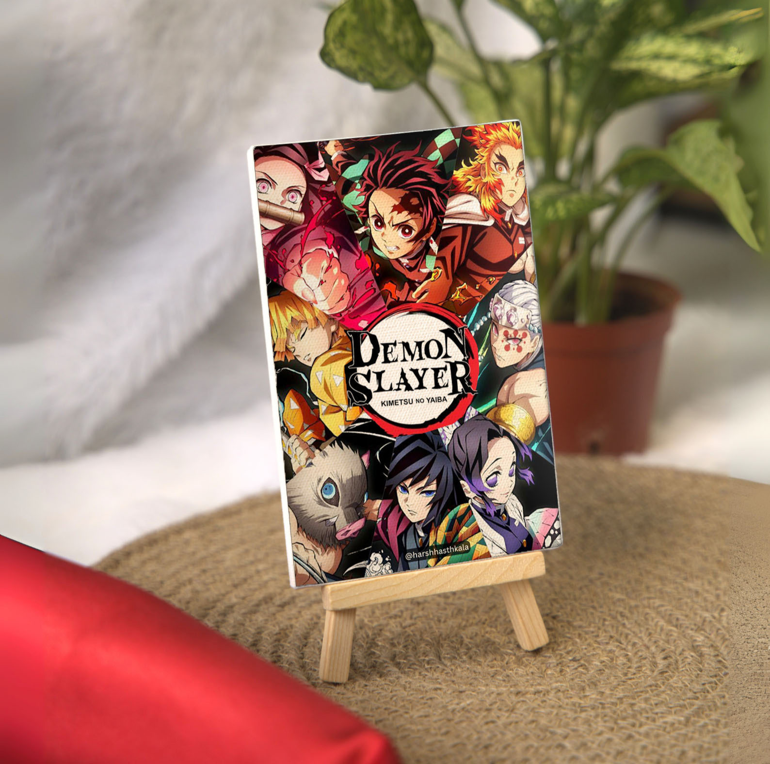 Demon Slayer Anime Desktop Canvas