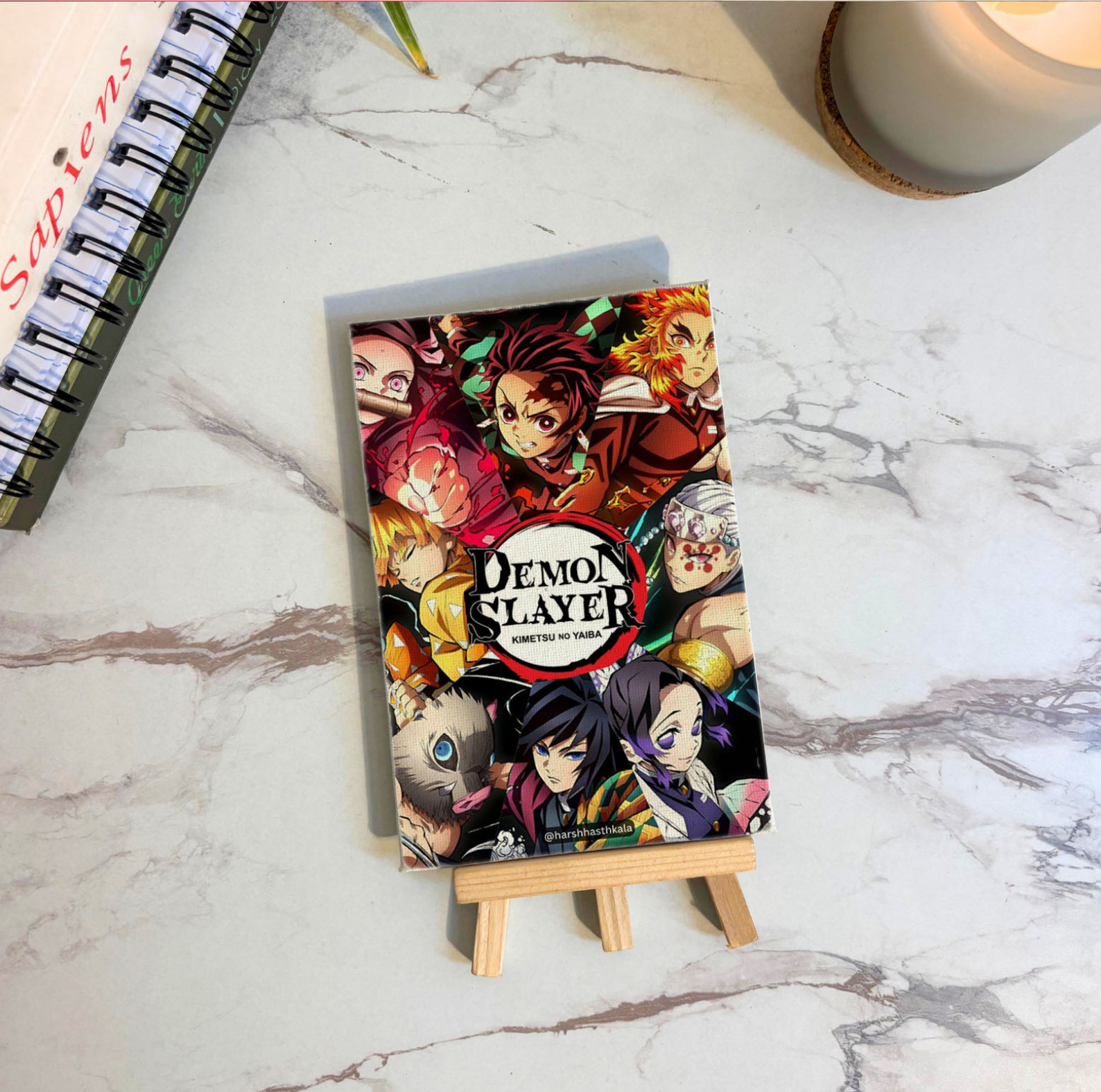 Demon Slayer Anime Desktop Canvas