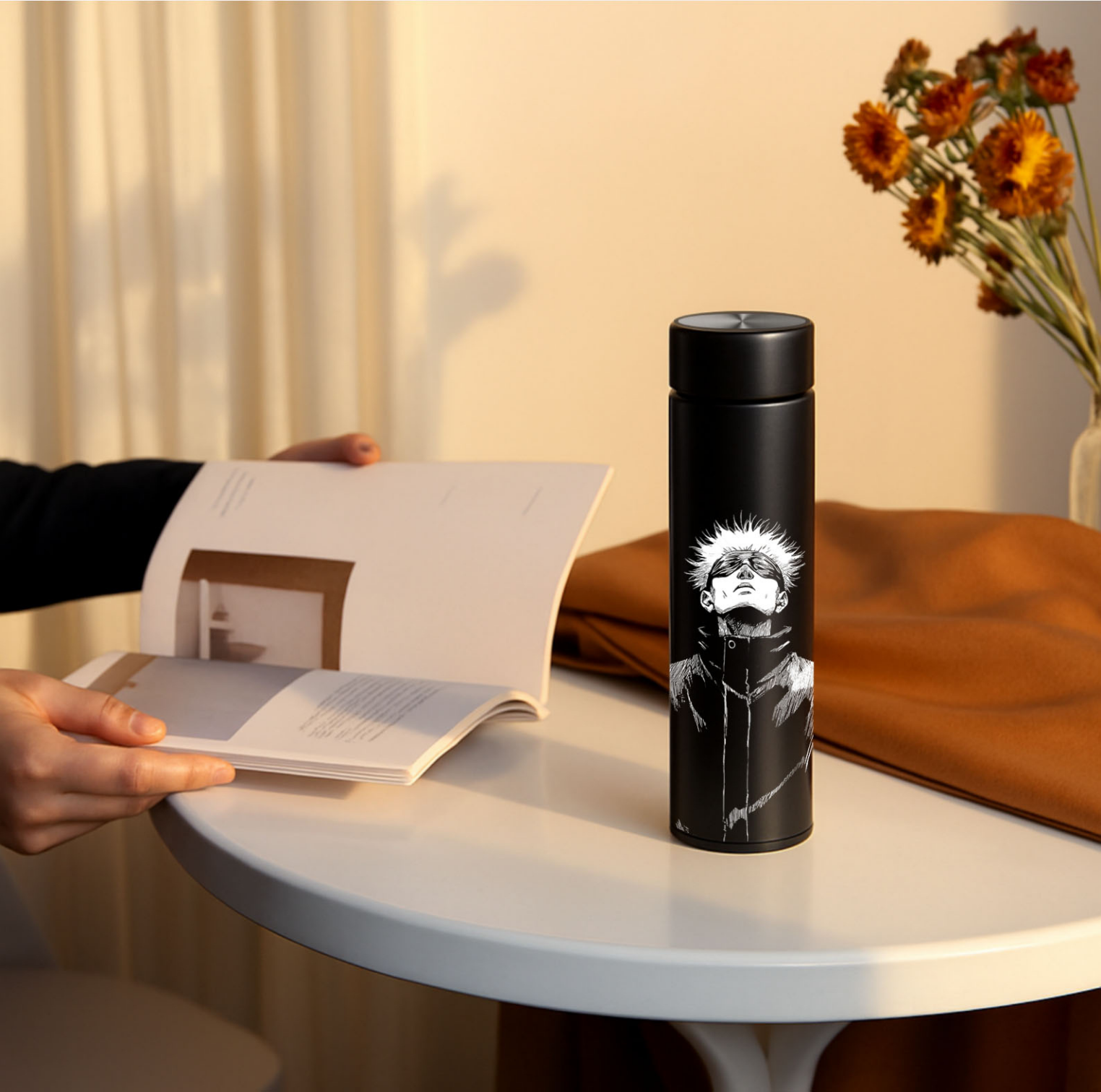 Harshhasthkala Insulated Stainless Steel Water Bot