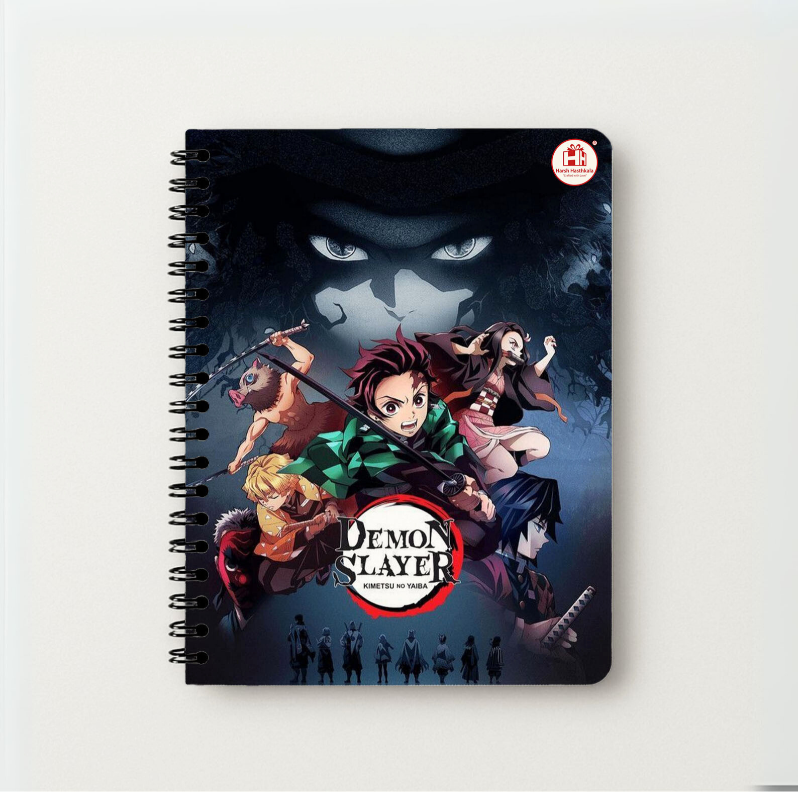 Demon Slayer Spiral Notebook