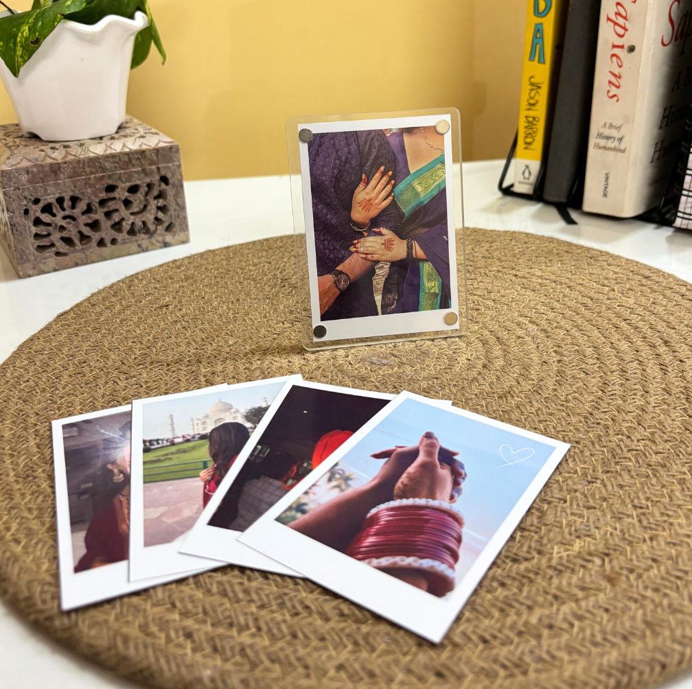 Magnetic Photo Frames Set of 5 personalized photo frames