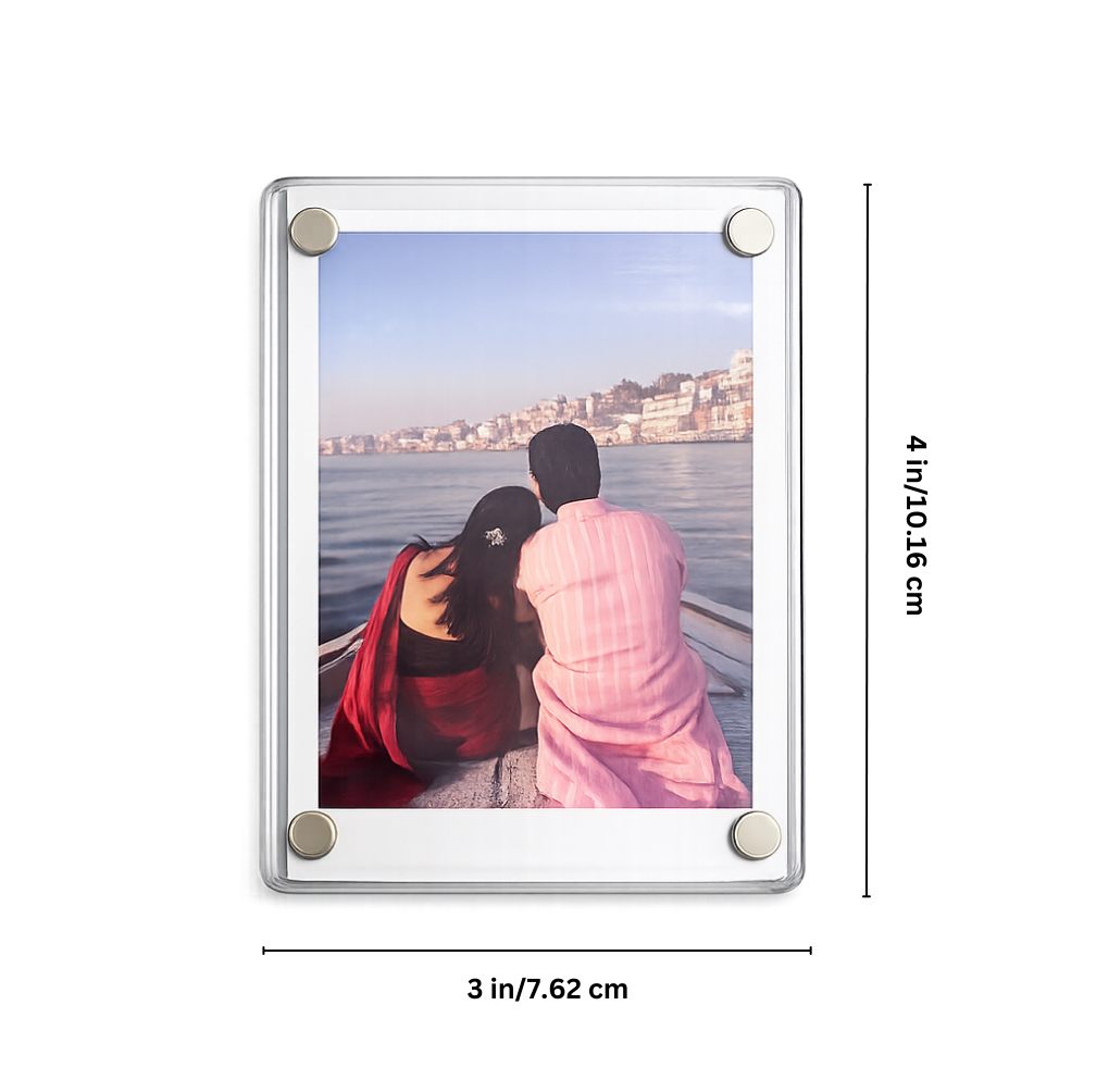 Magnetic Photo Frames Set of 5 personalized photo frames