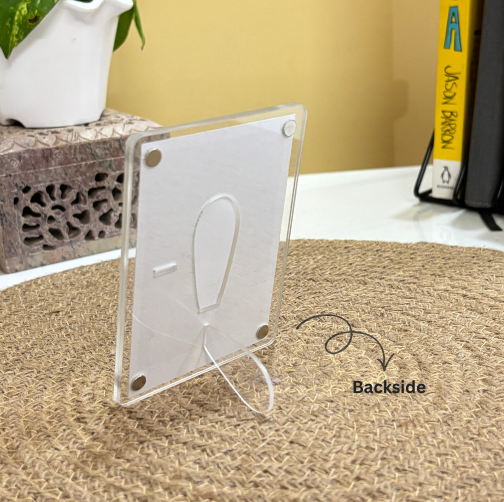 Magnetic Photo Frames Set of 5 personalized photo frames