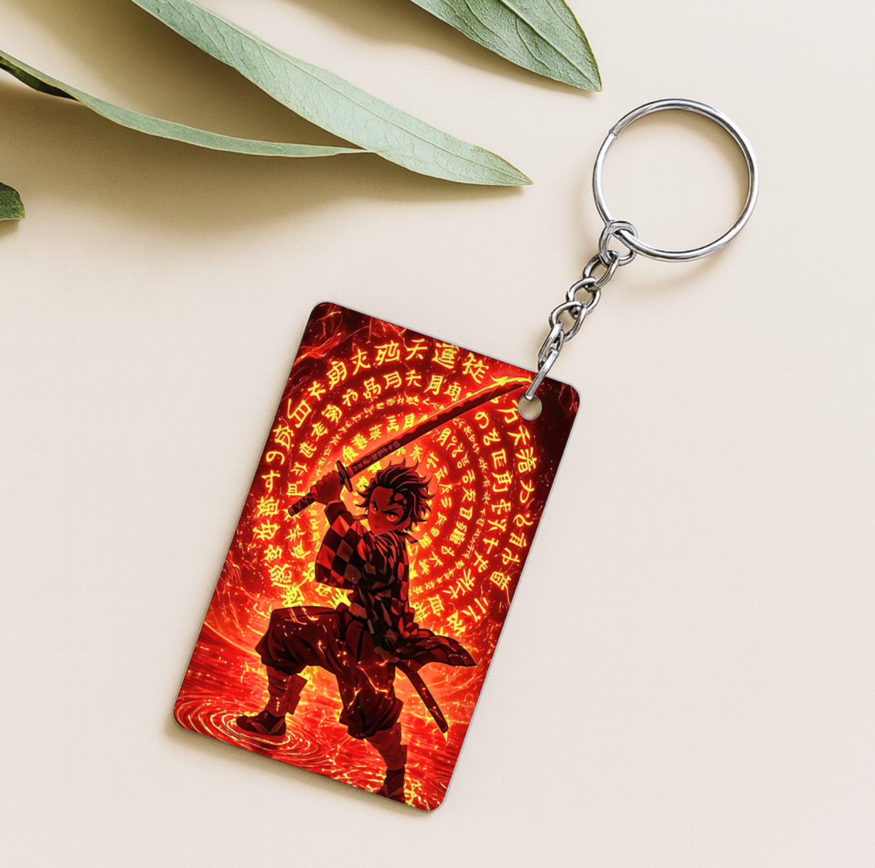 Demon Slayer Anime Keychain Combo Set of 4