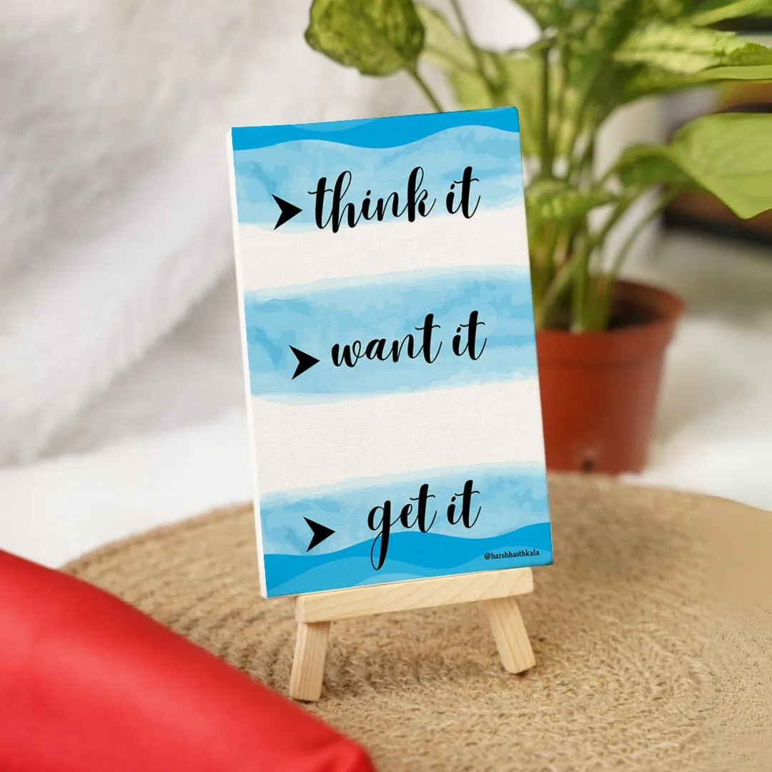 Motivational Printed Canvas