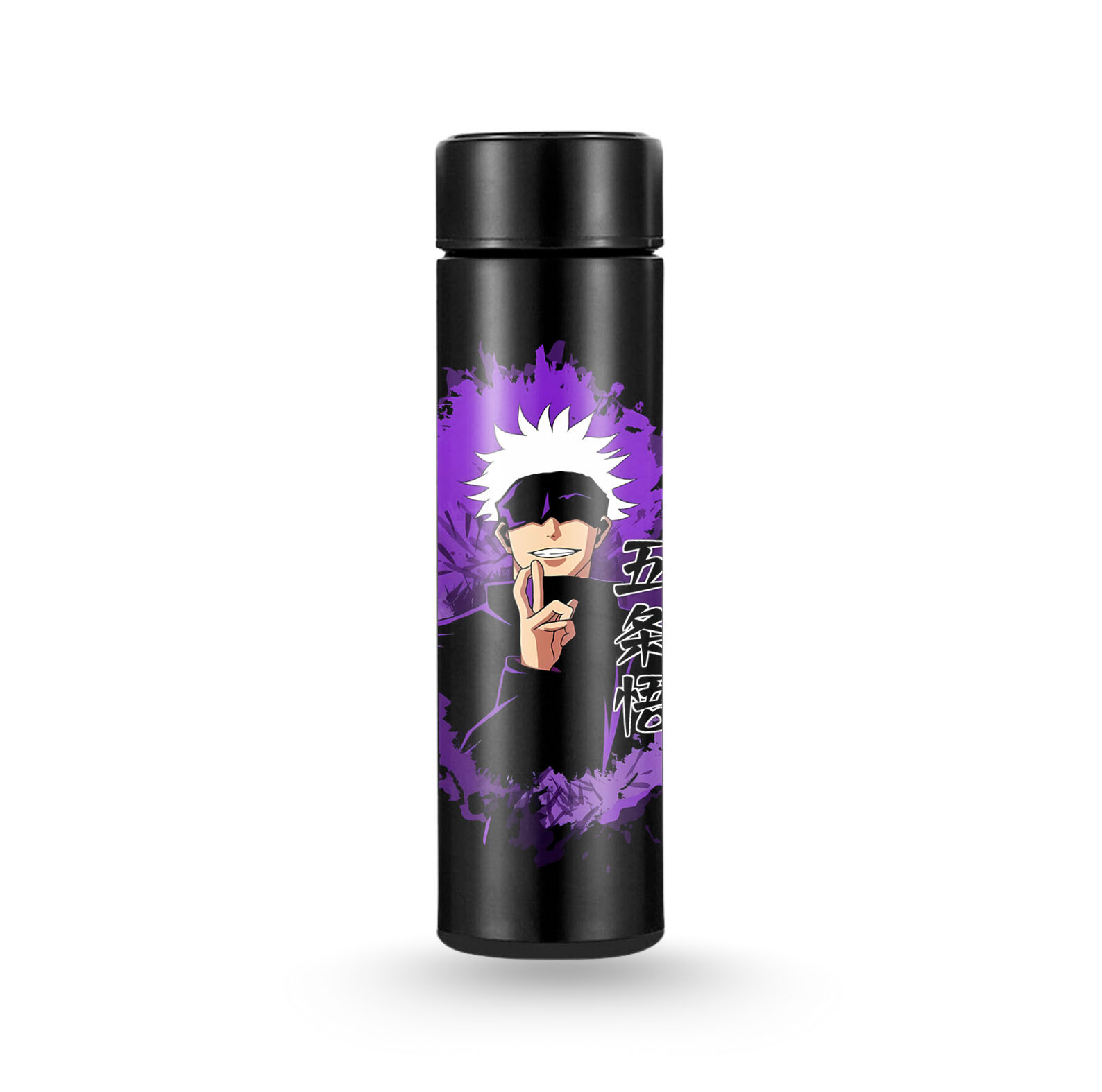Gojo Black Stainless Steel Bottle