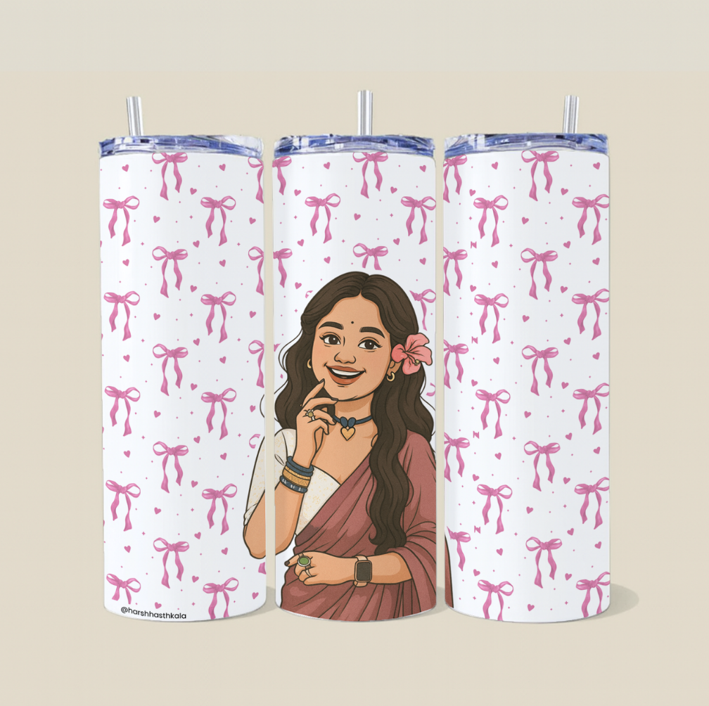 Personalized Tumbler with Matching Keychain