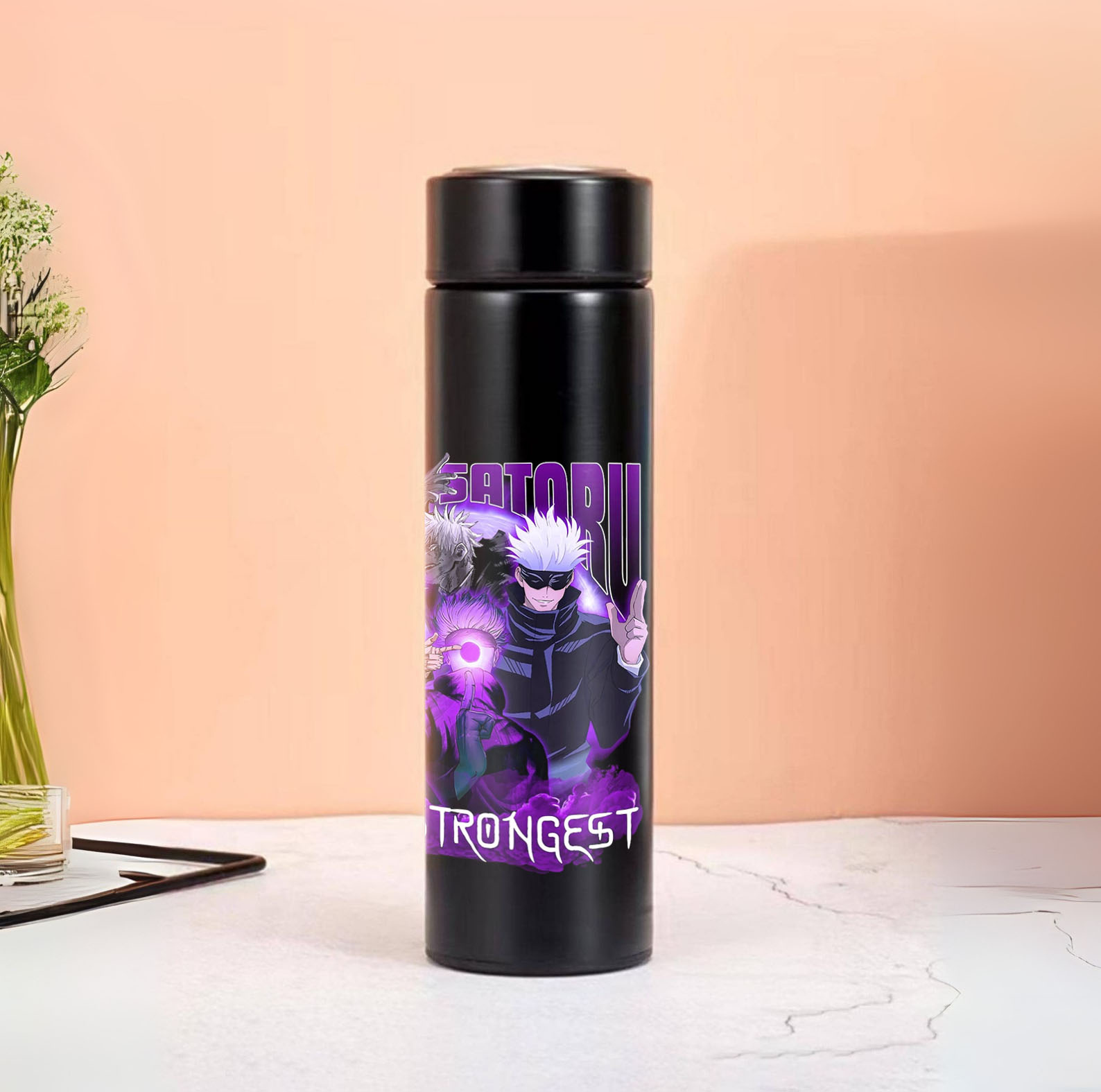 Gojo The Strongest Sorcerer Black Stainless Steel