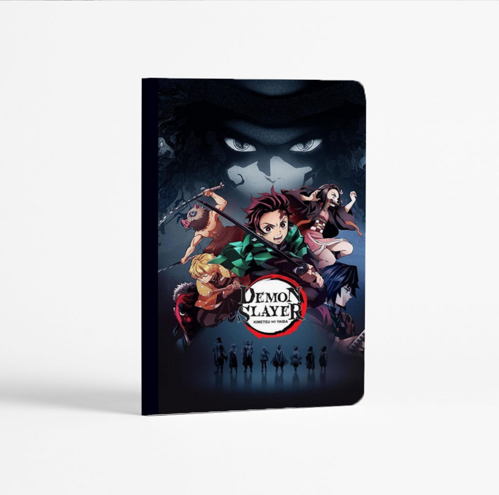 Demon Slayer Theme Silicone Cover Diary