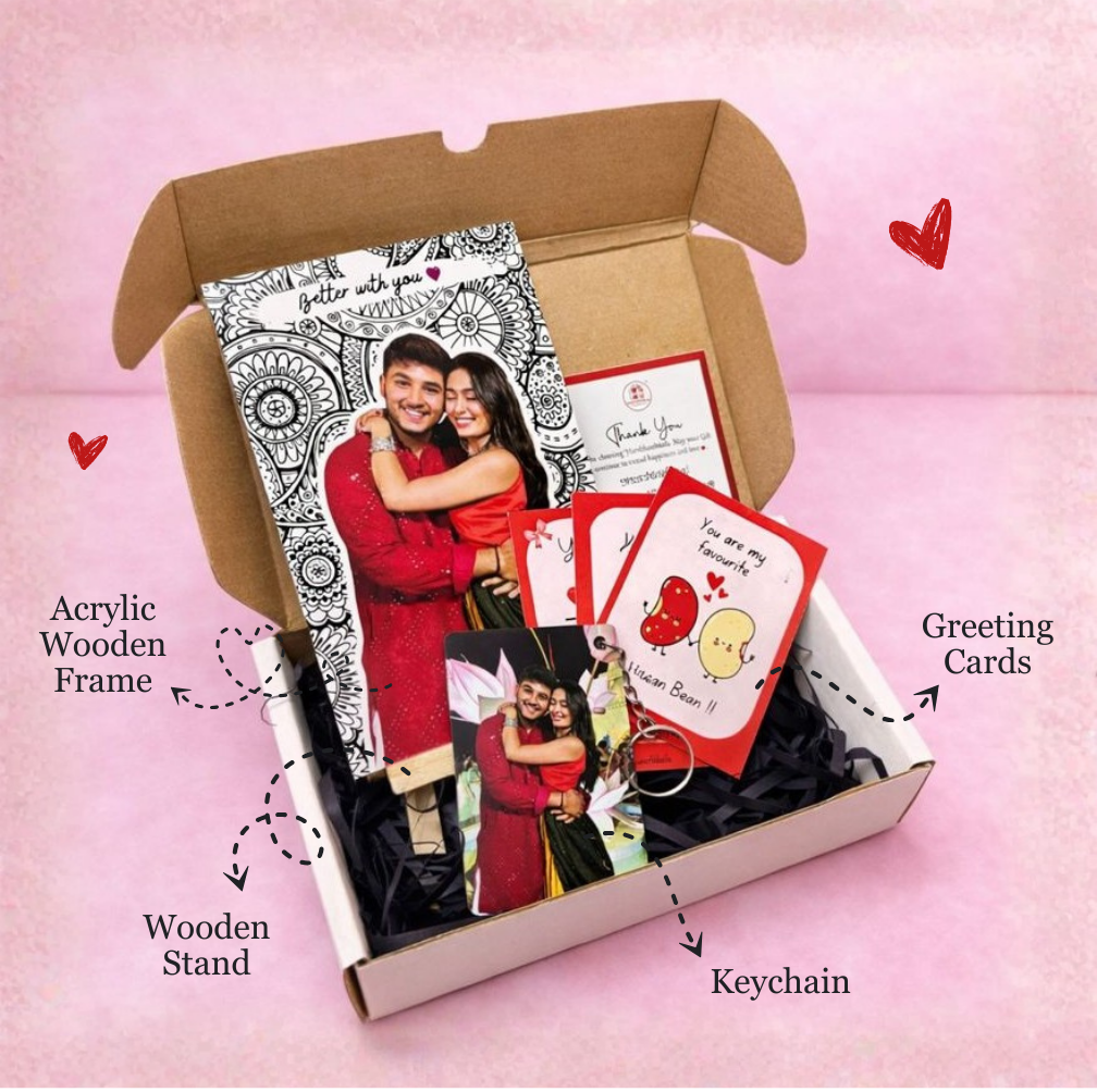 Personalized Couple Memory Gift Box