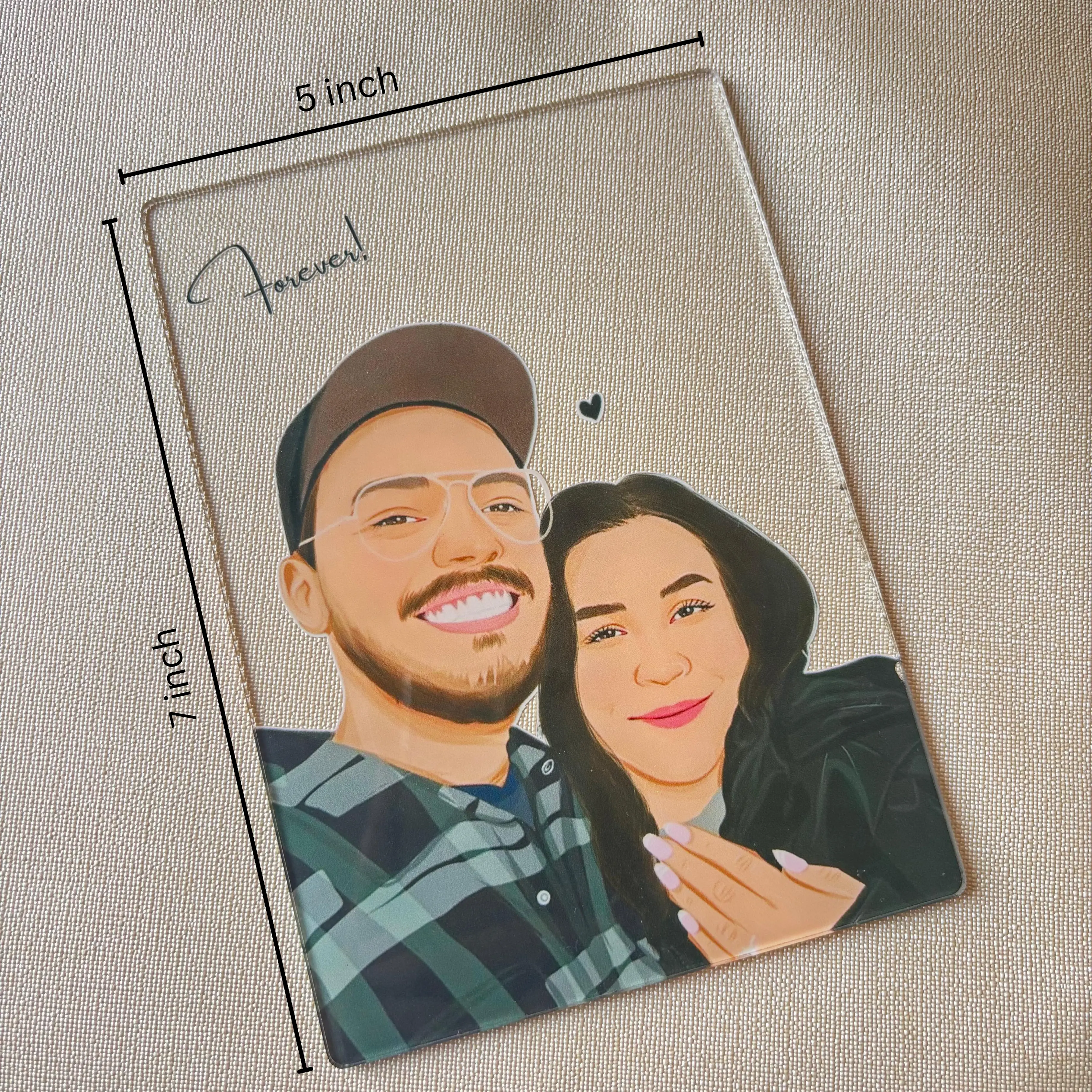 Forever Together Custom Acrylic Memory Plaque