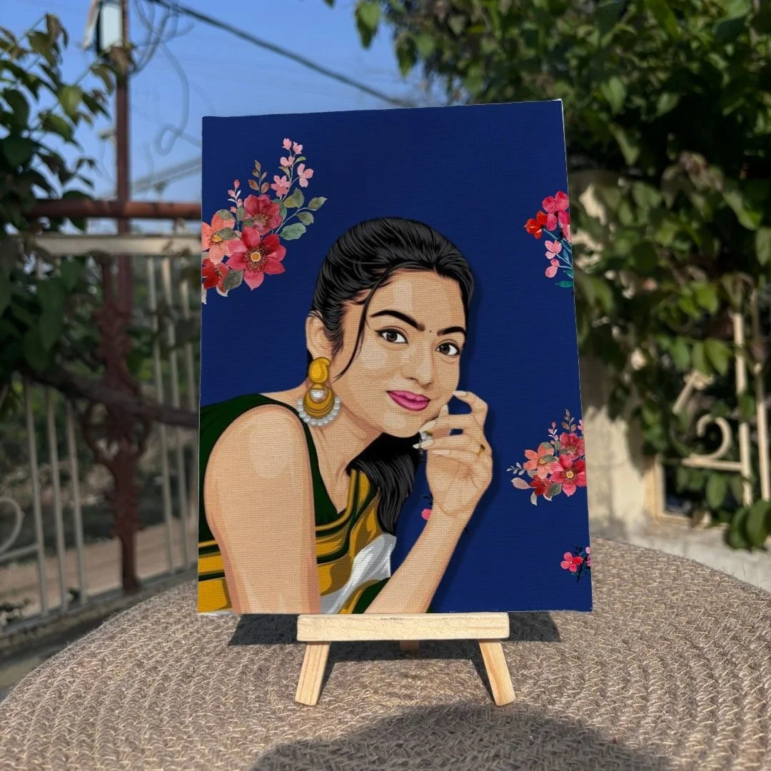 Midnight Bloom Canvas