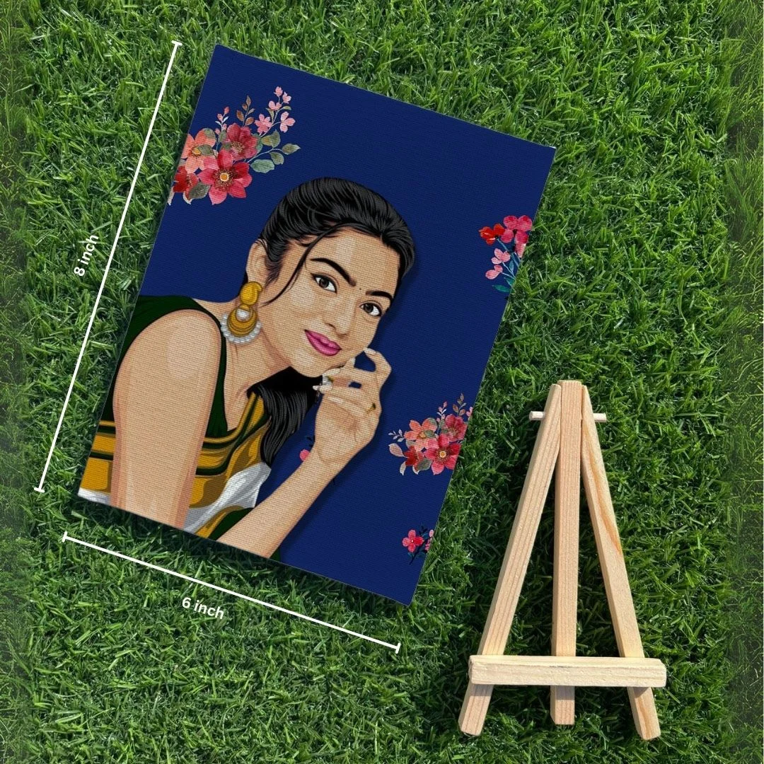 Midnight Bloom Canvas