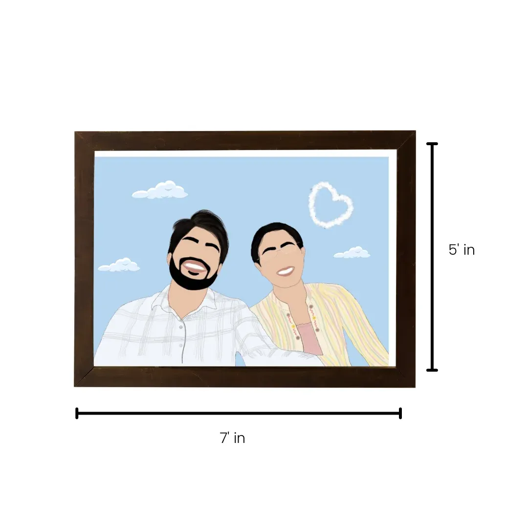 Elegant Illustration Frame