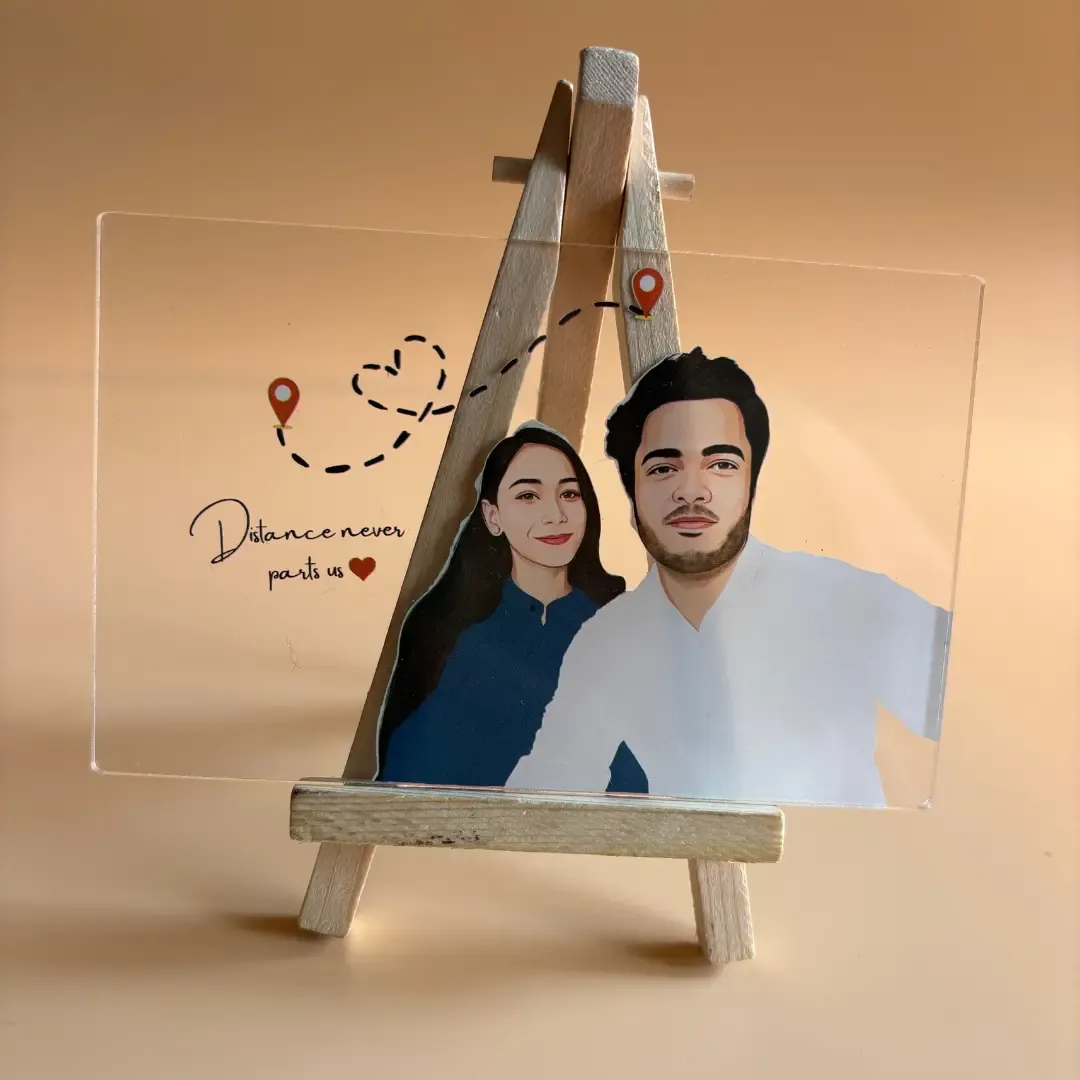 Custom Illustration Plaque