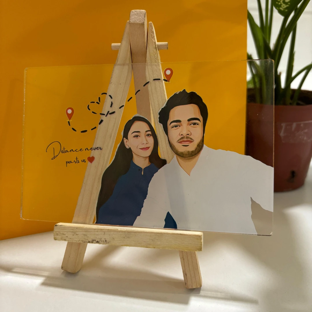 Custom Illustration Plaque