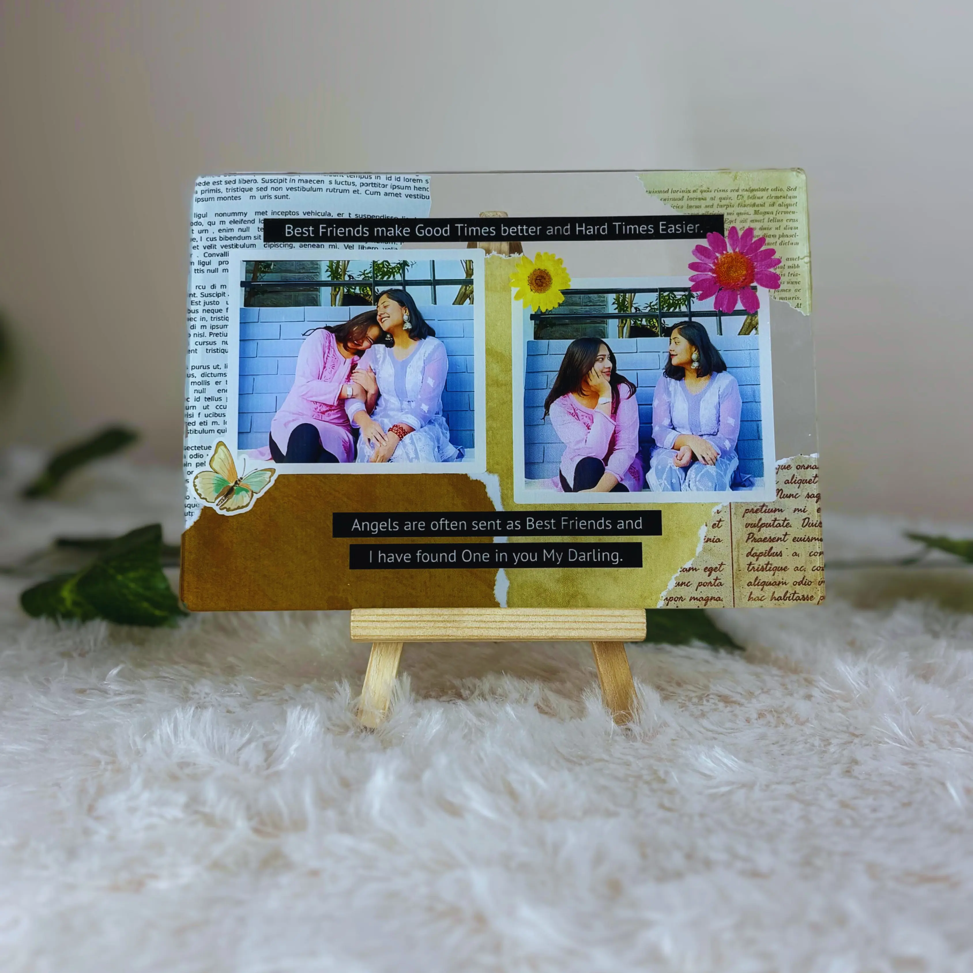 Forever Friends Acrylic Plaque