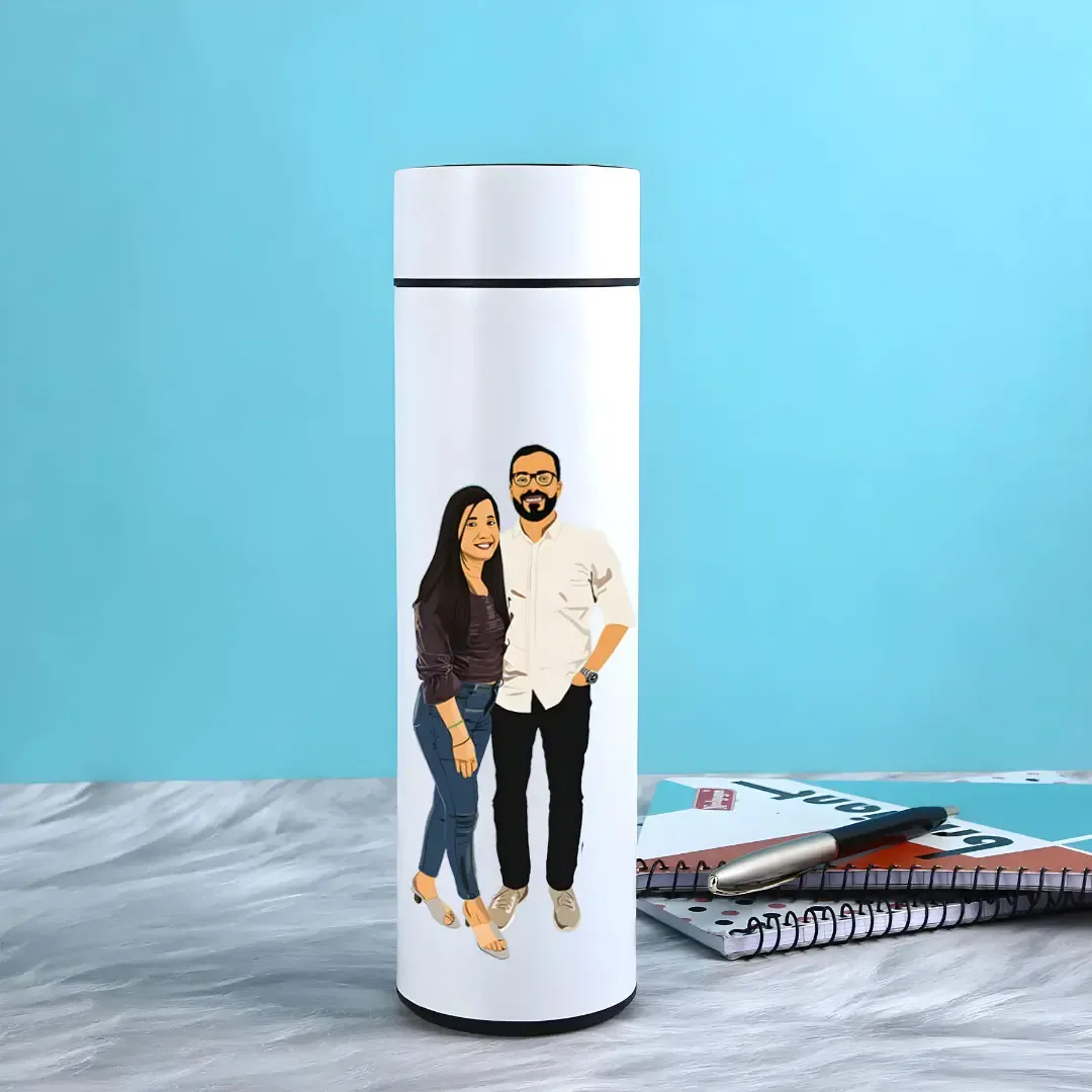 Custom Illustration Bottle