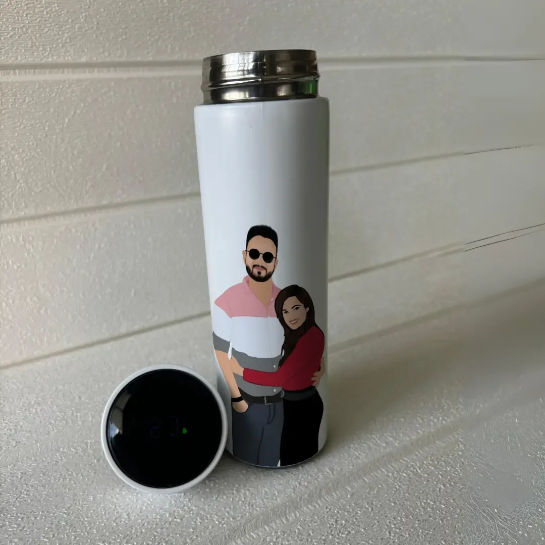 Custom Illustration Bottle