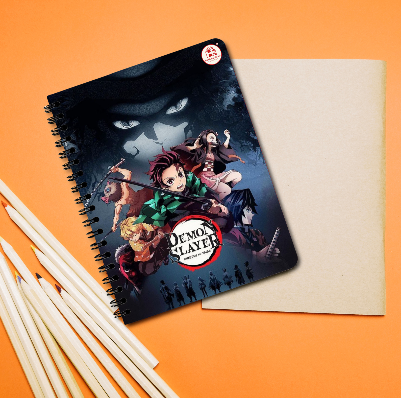 Demon Slayer Spiral Notebook