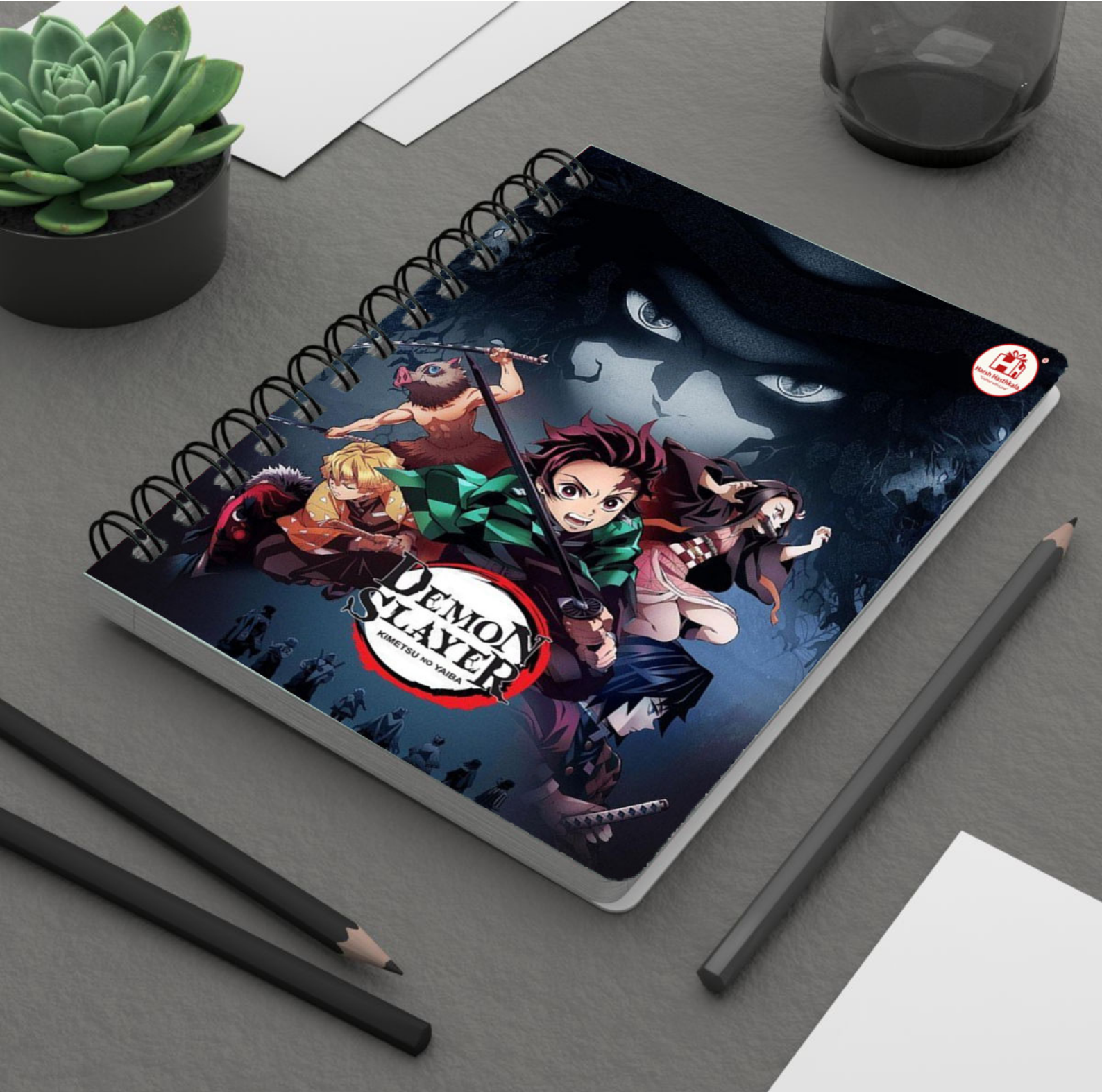 Demon Slayer Spiral Notebook