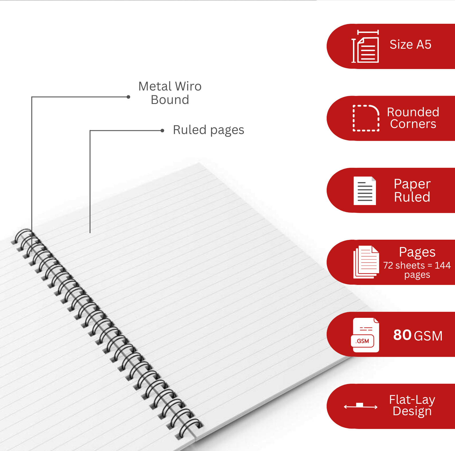 Demon Slayer Spiral Notebook
