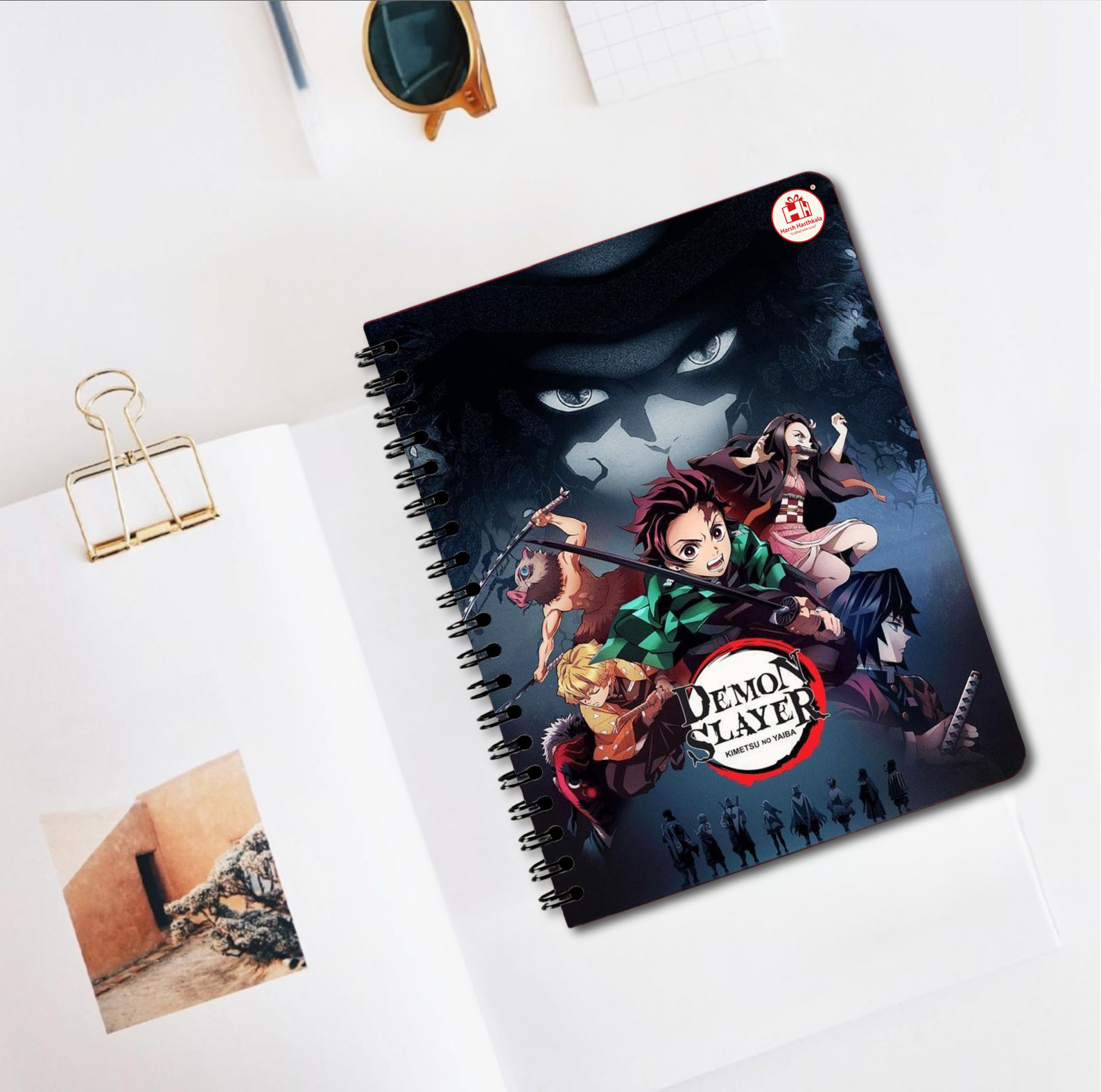 Demon Slayer Spiral Notebook