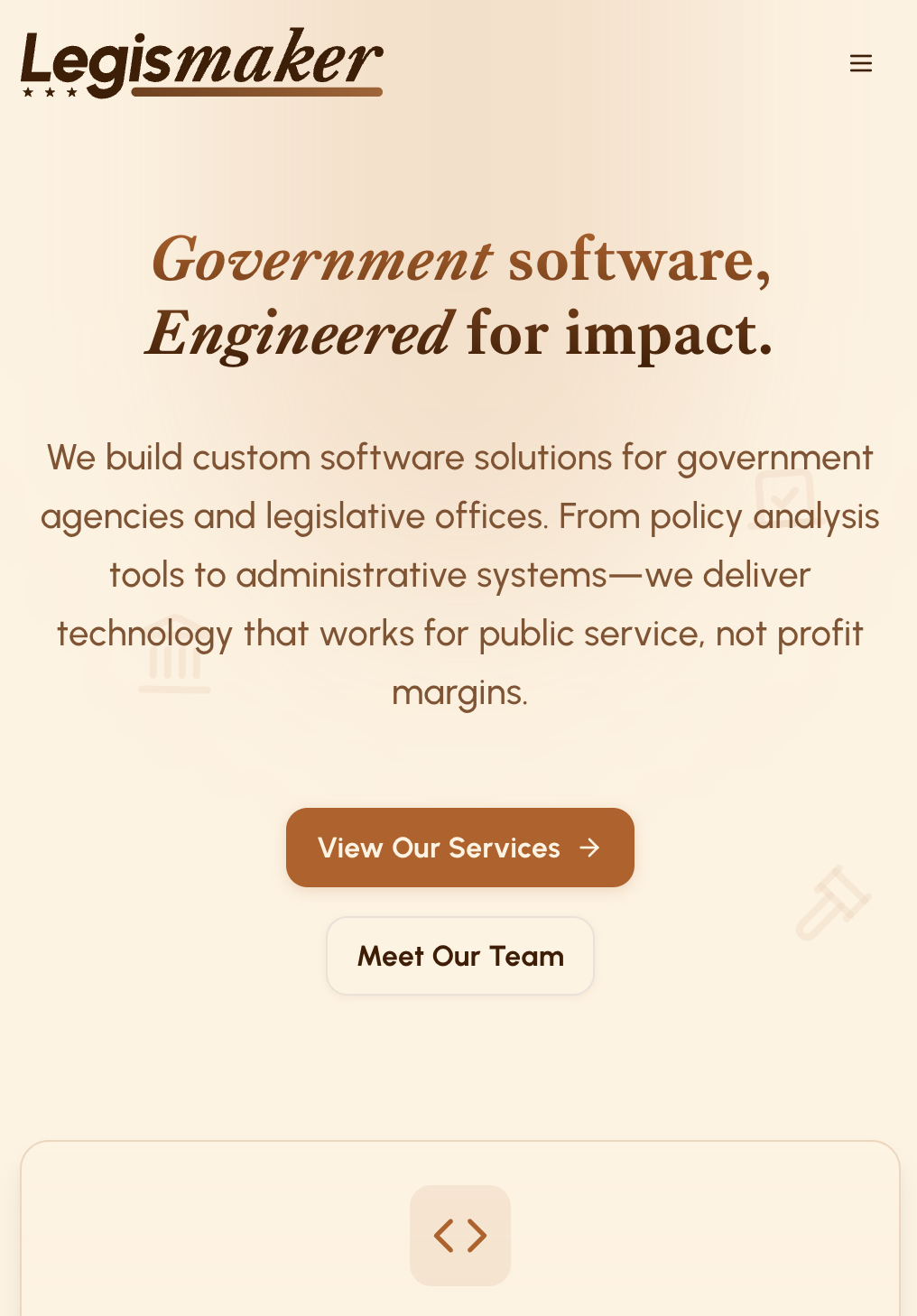 Legismaker Brand asset 2