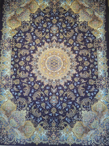 فەرشی 1200 شانەی ئاوریشمی
