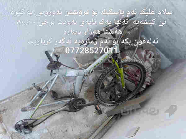 سلام علیک ئەم پاسکیلانە بۆ فرۆشتن  - 3