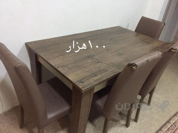 مێزی نان خواردن  6نەفەری ئەكرێت بە 8نەفەری