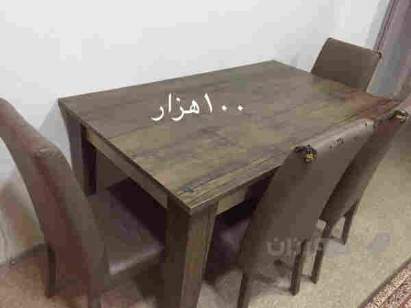 مێزی نان خواردن  6نەفەری ئەكرێت بە 8نەفەری