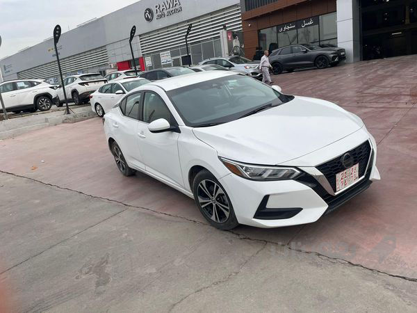 Nissan Sentra Sv 2021 White 2.0L