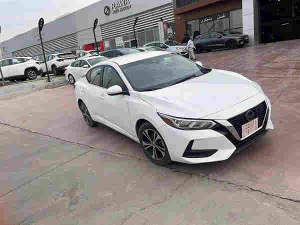 Nissan Sentra Sv 2021 White 2.0L